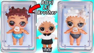 LOL Surprise Doll Fresh Gets New Lil Brother Punk Boi Boy + Secrets Color Changing Toy Surprises
