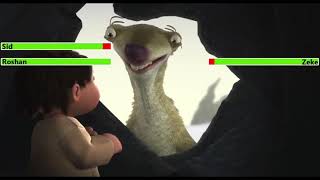 Ice Age 2002 Final Battle With Healthbars 23 5K Subscriber Special Edited By Kobew2001