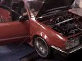 87 Mazda 323 dynorun to 300 hp @ 4 Wheels