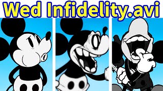 Friday Night Funkin': VS Mickey Mouse.avi (Wednesday Infidelity) FULL WEEK + Cut