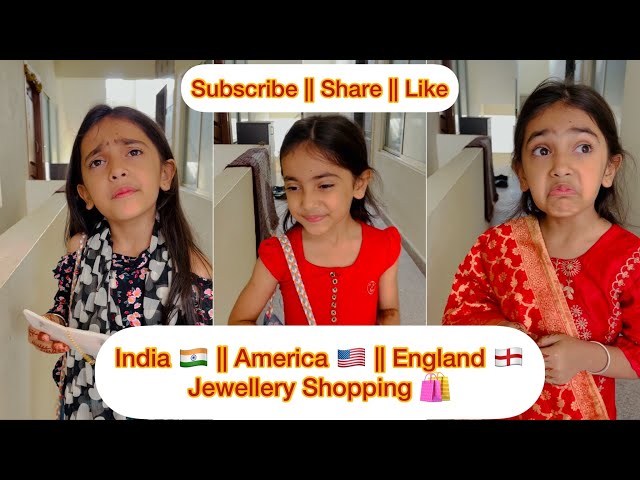 Play this video IndiaррAmericanррёEnglandрууууууJewellery Shopping youtubeshorts  Samayra Narula 