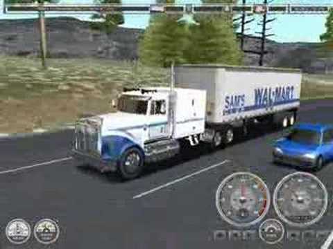 Video of game play for 18 Wheels of Steel - Haulin