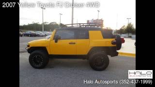 2007 Yellow Toyota FJ Cruiser 4WD  - Brooksville, FL 34613 - Used Cars