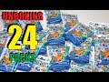 Beyblade Burst Mirco series 3 Hasbro UNBOXING 24 PACKS plus Test Battles