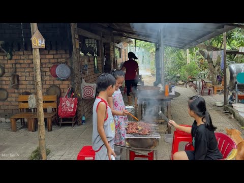 Ăn đồ nướng cho hết ngày nghĩ | Miền Tây TV