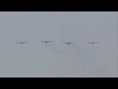 This is the memorial flypast for them at the Royal International Air Tattoo 
