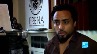 France24 Dans Les Studios De Radio Erena, Radio Indépendante Erythréenne Après Du Drame De Lampedusa