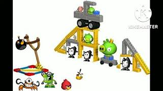 Knex Angry Birds Mixels Hammin Around Building Set