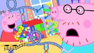 Peppa Pig Official Channel | Peppa Pig's Marble Run Mess