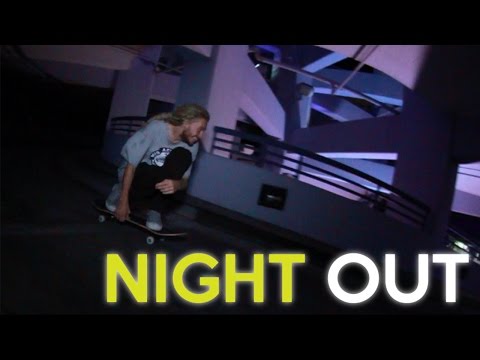 Late Night Skateboarding Antics | Getting Silly with Josh Love