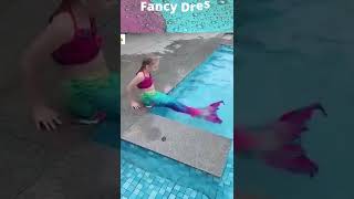 Girls Swimwear 2021 New Upf50 Toddler Swimsuit Girl With Uv Protection Rainbow Mermaid Unicorn.
