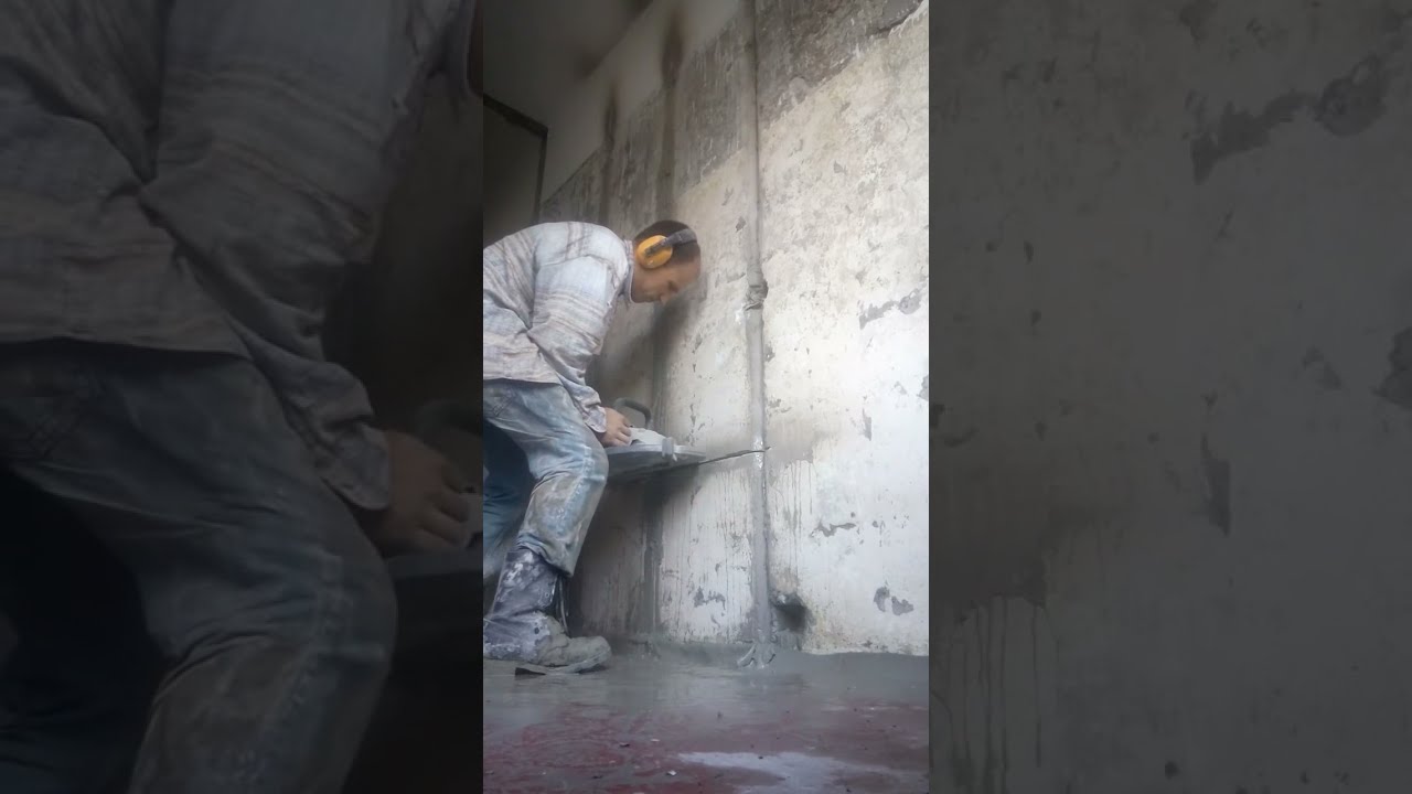 Как сделать проём в стене без пыли 529