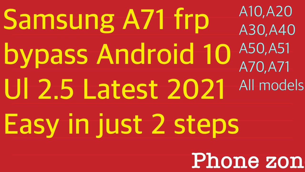 A71 frp bypass.how to remove google account on samsung A71 frp bypass.how to remove google account on samsung