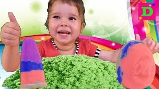 Как сделать из песка мороженое Как сделать из песка мороженое