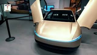 2025 Tesla Robotaxi Cybercab Walk Around On Display - Tysons Corner, Virginia