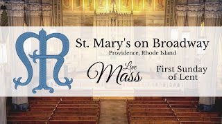Morning Mass of February 21, 2021: First Sunday of Lent