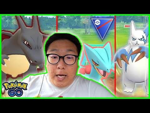 ALL SHINY POKEMON TEAM IN GO BATTLE - POKEMON GO BATTLE GREAT LEAGUE