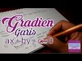 Gradient Part 6: Gradien Garis ax+by+c=0