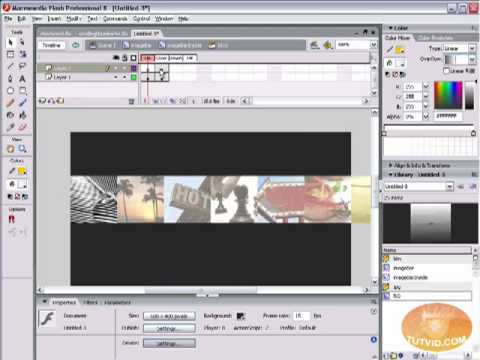 Scrolling Thumbnails w/ Mouse Control: Flash Tutorial!