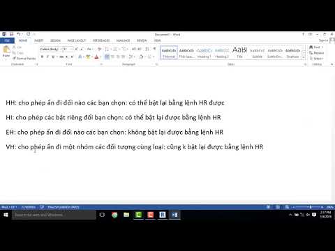 Bài 7 Hướng dẫn sử dụng các lệnh ẩn hiện đối tượng trong Revit