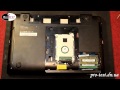 Как разобрать ноутбук Samsung 305E Чистка ноутбука в Макеевке Ремонт ноутбука в Макеевке