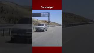 Denizli-Aydın Otoyolunda Ters Yönü Kullanan Sürücü Trafikteki Insanların Canını Hiçe Saydı