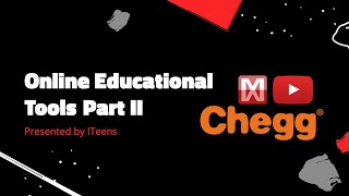 Online Educational Tools, Part II | ITeens