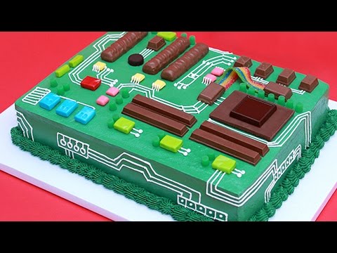 VIDEO : how to make a motherboard cake - nerdy nummies - today i made the motherboardtoday i made the motherboardcakefrom the nerdy nummies cookbook! let me know down below what other videos you would ...