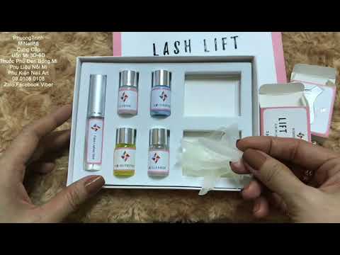 Hướng Dẫn Sử Dụng Bộ Uốn Mi 3D-6D collagen 2018