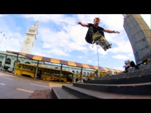 BRAILLE GOES STREET SKATING IN SAN FRANCISCO!