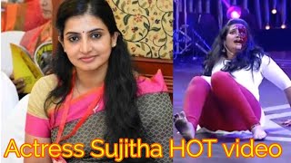 Serial Actress Sujitha In Hot Leggings