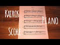 Kairos - Piano Score