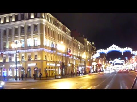 Невский проспект i в новый год Невский проспект i в новый год