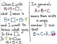 Why Can't I Divide By Zero? The Real Reason : A Doceri Video by Gwen Fisher
