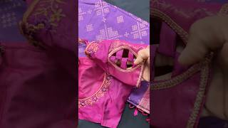 Stylish Blouse Sleeve & Embroidery Work Amazing Design