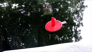 car windshield stone chip DIY repair..Visbella repair kit