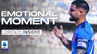 Insigne’s heartfelt goodbye to Napoli | Napoli-Genoa | Emotional Moment | Serie 