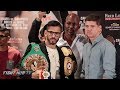 JORGE LINARES VS. LUKE CAMPELL FULL FINAL PRESS CONFERENCE VIDEO
