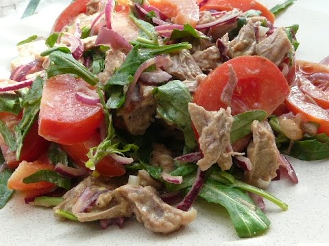 Мясные салаты рецепты с с говядиной Мясные салаты рецепты с с говядиной