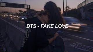 BTS (방탄소년단) 'FAKE LOVE' Easy Lyrics