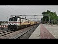 Prayagraj Sangam - Lucknow Intercity express skipping Mohanlalganj at 100KMPH!!!