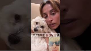 Benedetta Parodi Coccola Il Suo Cagnolino Snoopy