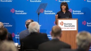 First Lady Michelle Obama Speaks at Business Roundtable  3/13/13  (white house)