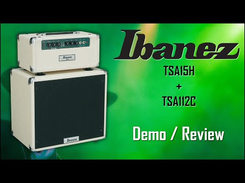 DEMO - Ibanez TSA15H Tube Screamer head & TSA112C