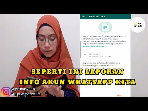 Cara mengetahui info akun whatsapp