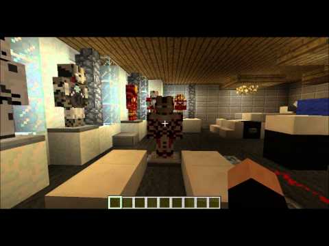 MINECRAFT IRONMAN 3 HOUSE AND MOD