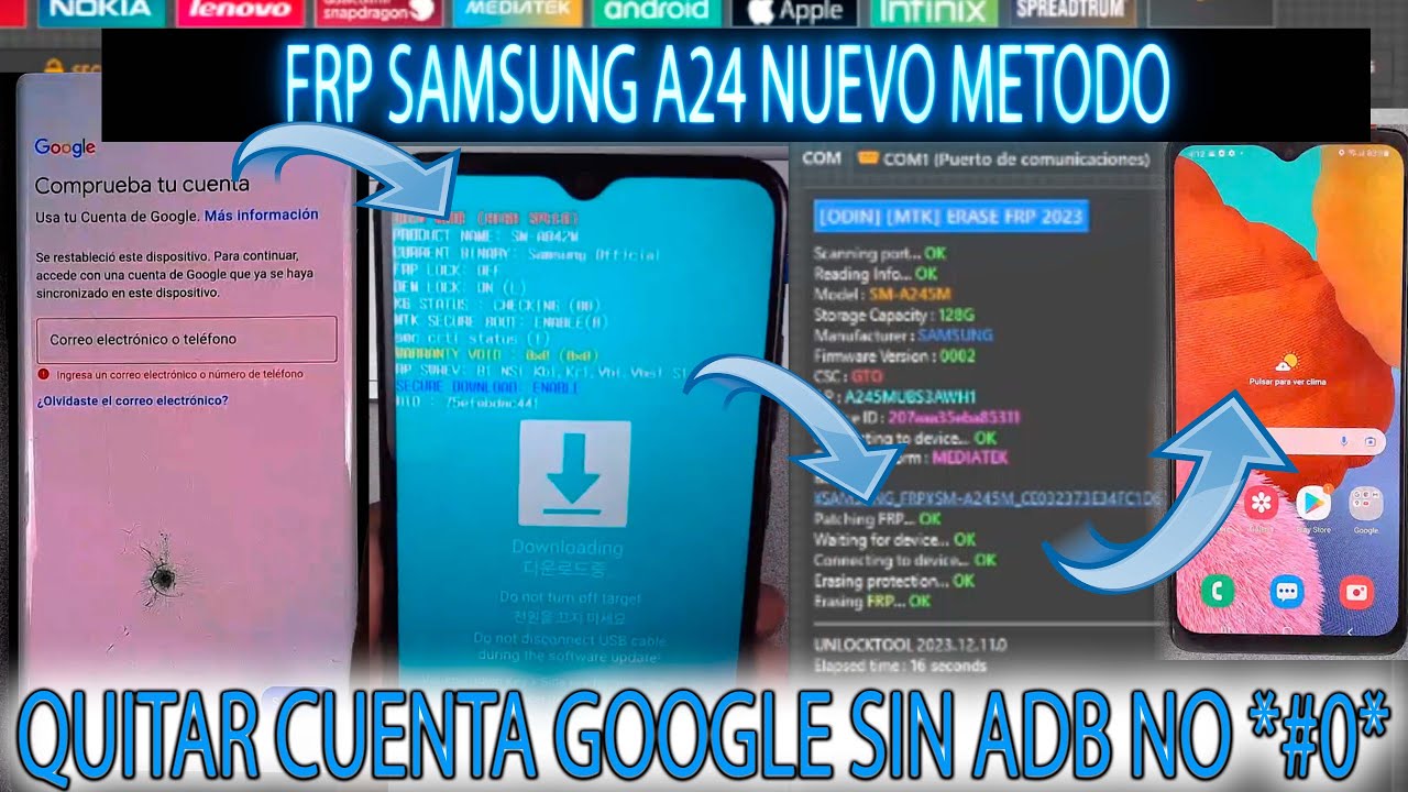 FRP SAMSUNG A24 NEW METHOD TO REMOVE GOOGLE ACCOUNT FRP SAMSUNG A24 NEW METHOD TO REMOVE GOOGLE ACCOUNT