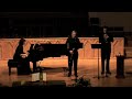 Aaron Copland, Quiet City. Bryan Page, Trumpet, Bob Fitt, English Horn, Adriana Perera, Piano