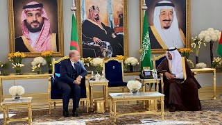 ممثلا لرئيس الجمهورية الوزير الأول يصل إلى الرياض للمشاركة في قمة مبادرة الشرق الأوسط الأخضر