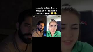 Emir Zanayi Kiskandirmaya Calisdi Zana Qoz Qoymadi Tiktok Canli Yayin Yarisma 2023